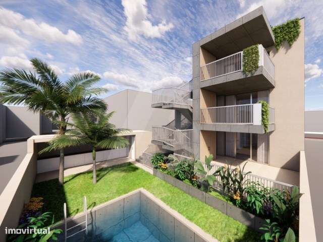 Apartamento T3 novo com piscina na Praia da Barra-6