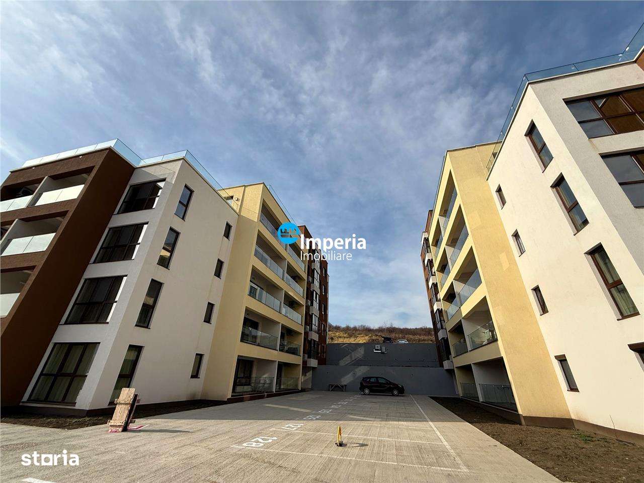 Apartament nou,finalizat,1 camera,vedere lac,Moara De Vant Iasi - Imagine principală: 1/9