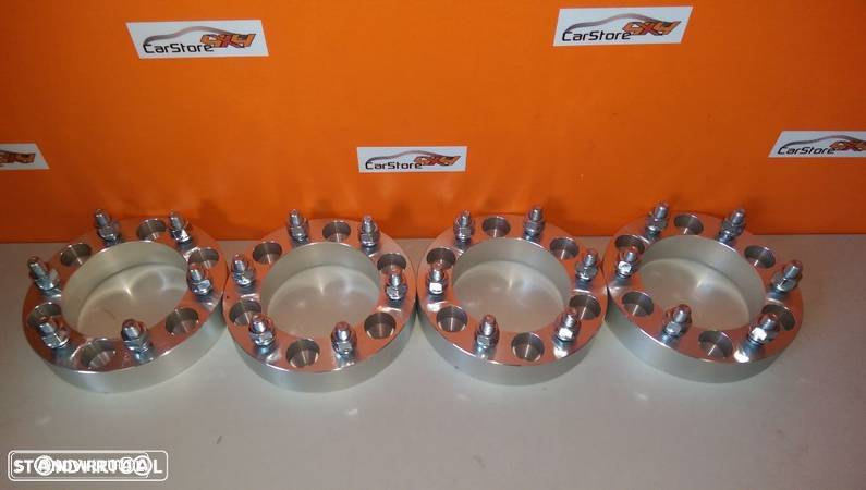 Espaçadores Mitsubishi, Opel, Toyota Furação 6x139.7 M12x1,5mm 30mm - 2