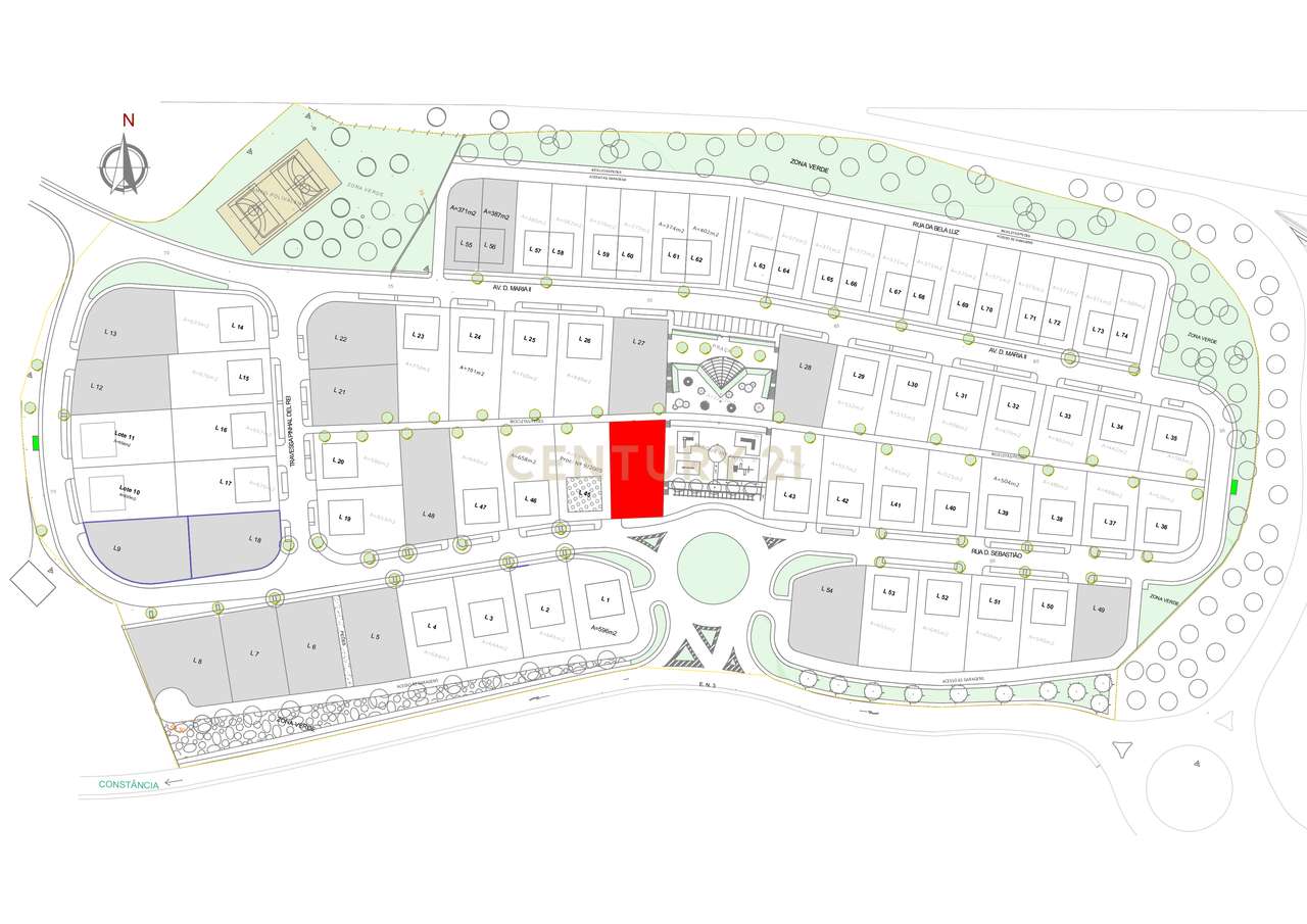 Terreno Urbano para construção de moradia em Constância - Urbanização - Grande imagem: 4/4