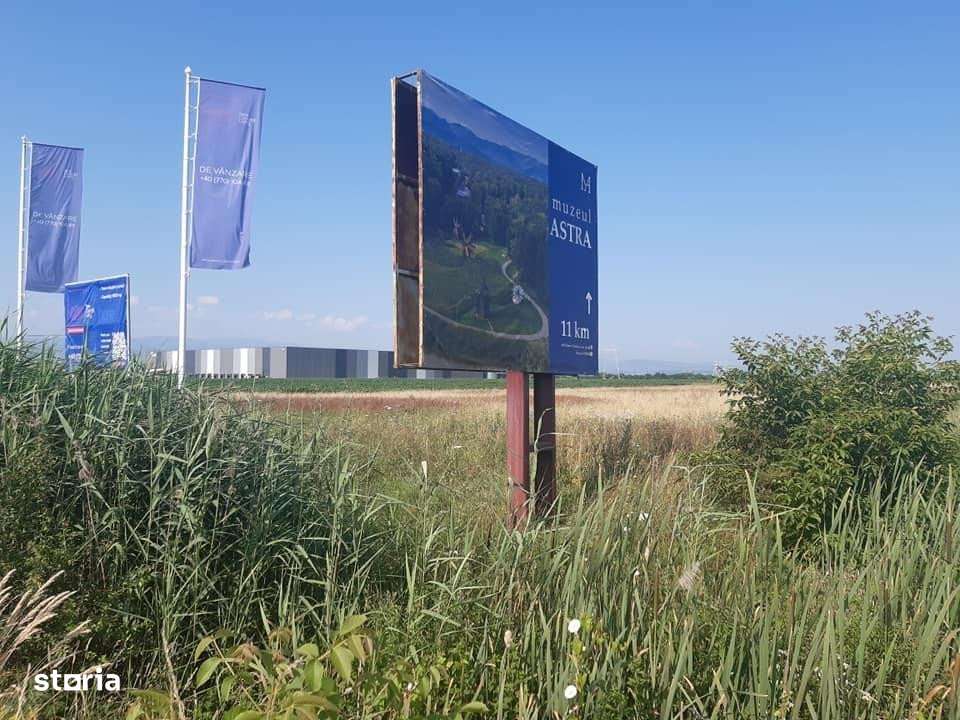 Teren Intravilan DN 14 intre Sibiu si Sura Mare la sosea - Imagine principală: 4/5