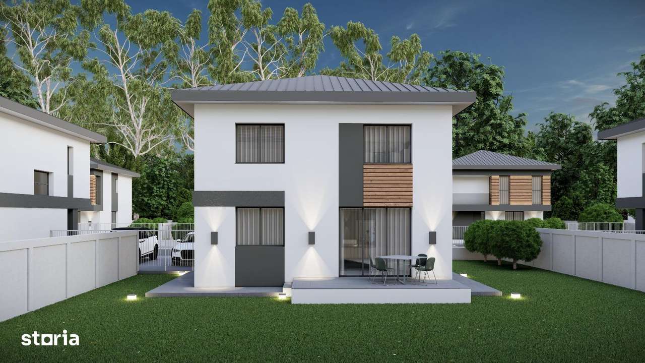 Casa individuala P+1E - 4 camere 2 bai - teren 330mp - 300m de scoala-11