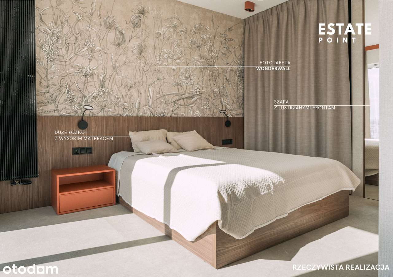 Rzeka za oknem i wnętrze z charakterem | Gotowe do wprowadzenia QUORUM-4