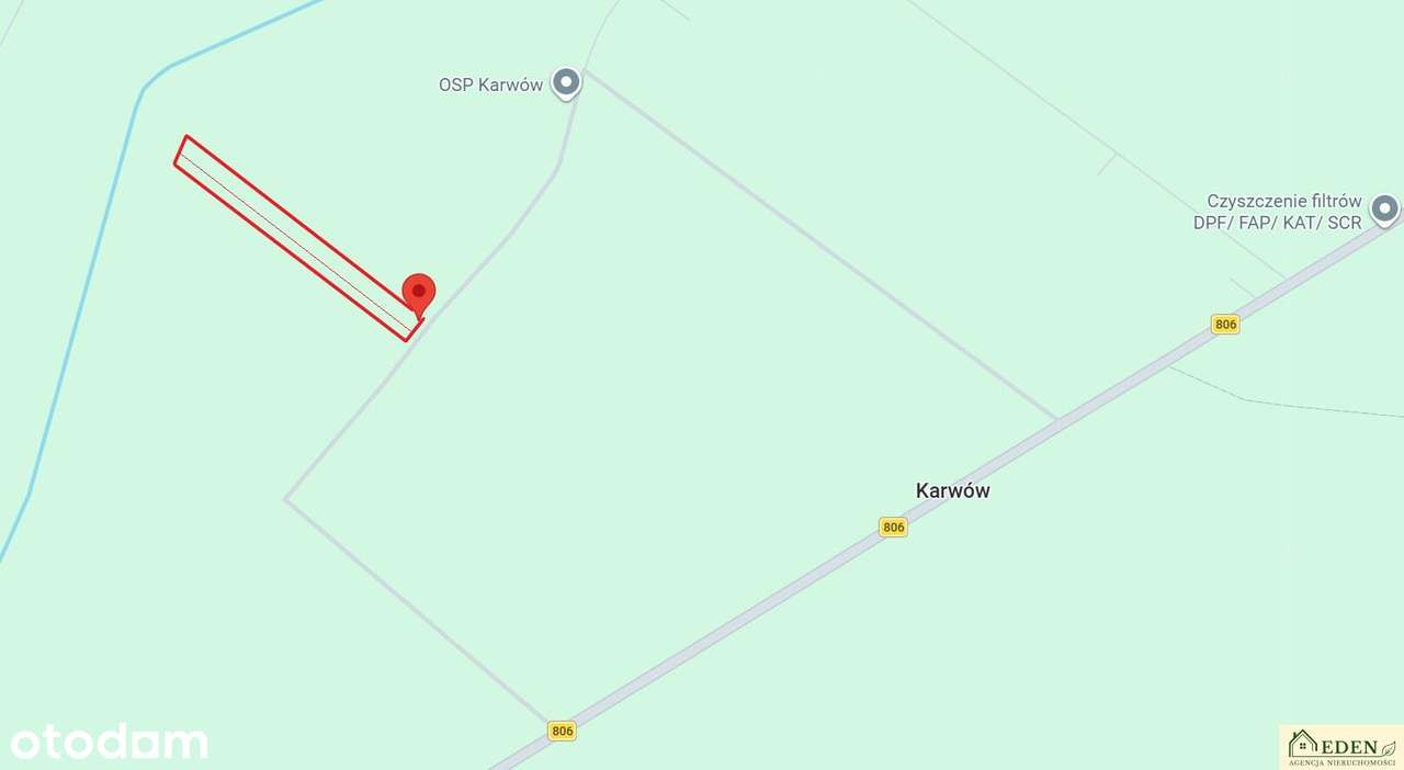 Działka bud.-rolna 1,68 ha o dużym potencjale, Karwów, gm. Trzebieszów-2