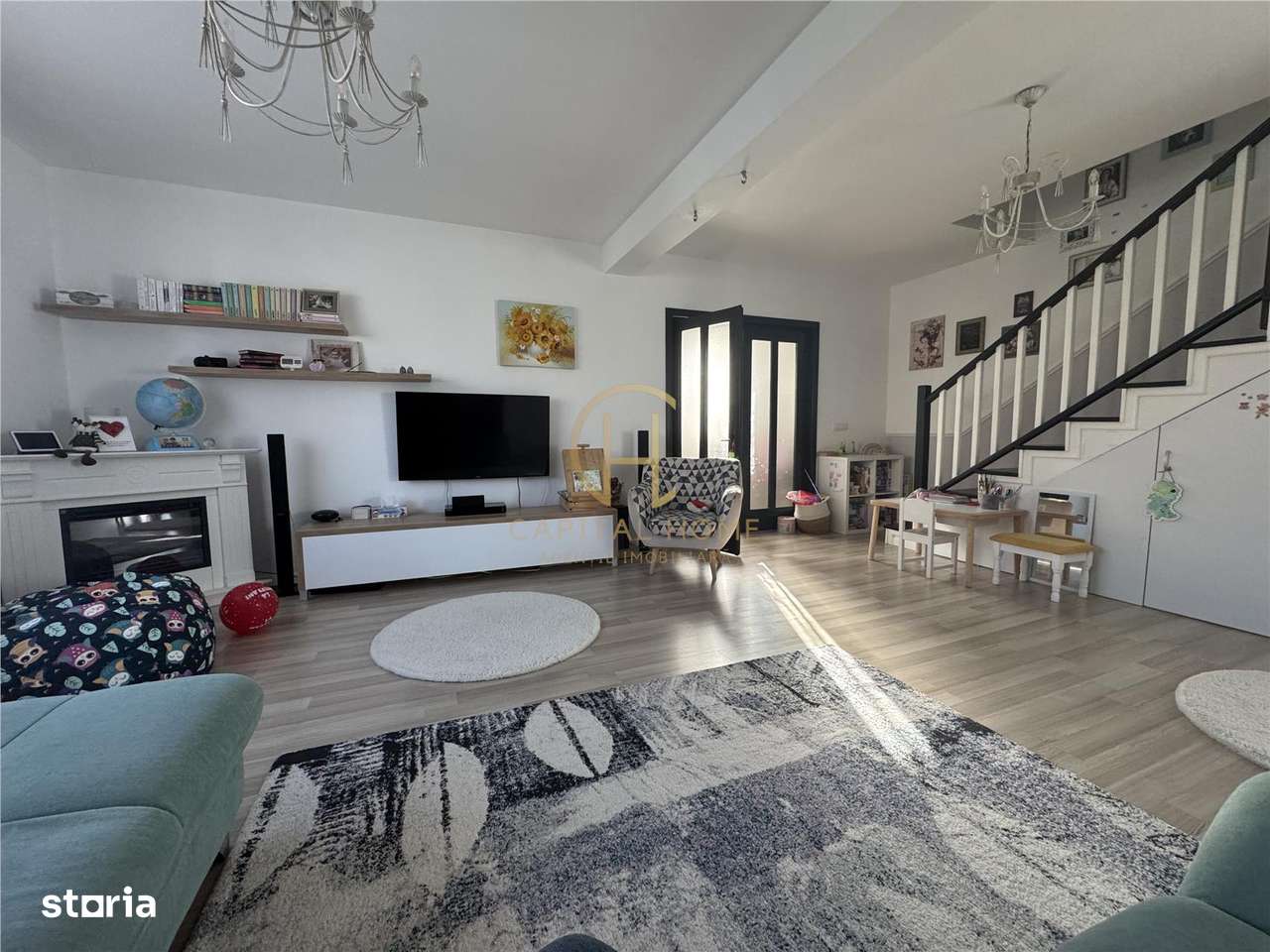 Comision 0 Vila 4 camere 706 mp teren, beci, fantana, mobilata utilata-11
