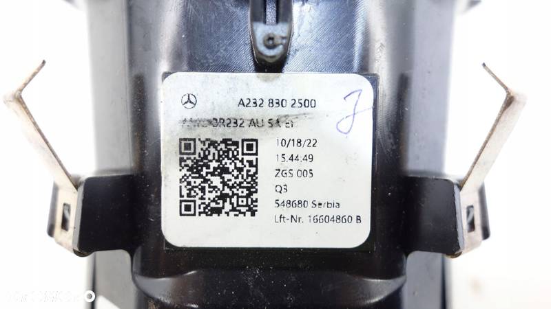 KRATKA NAWIEWU MERCEDES-BENZ SL R232 2022- A2328302500 - 5