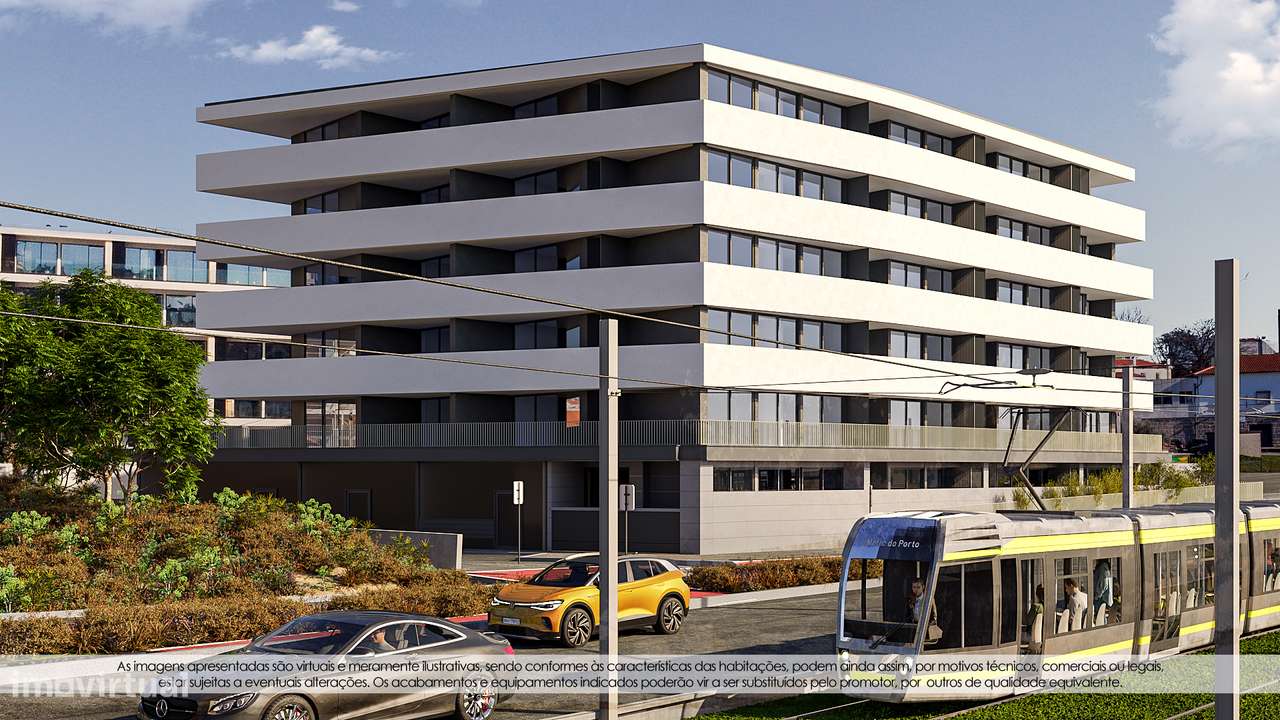 Apartamento T1 Novo em Santa Marinha (VL8)/Linha Rubi-37