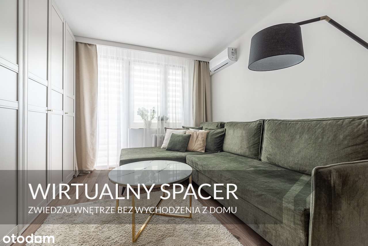 Wyposażone mieszkanie z klimatyzacją i balkonem na osiedlu Stałym - Pełny obrazek: 1/17