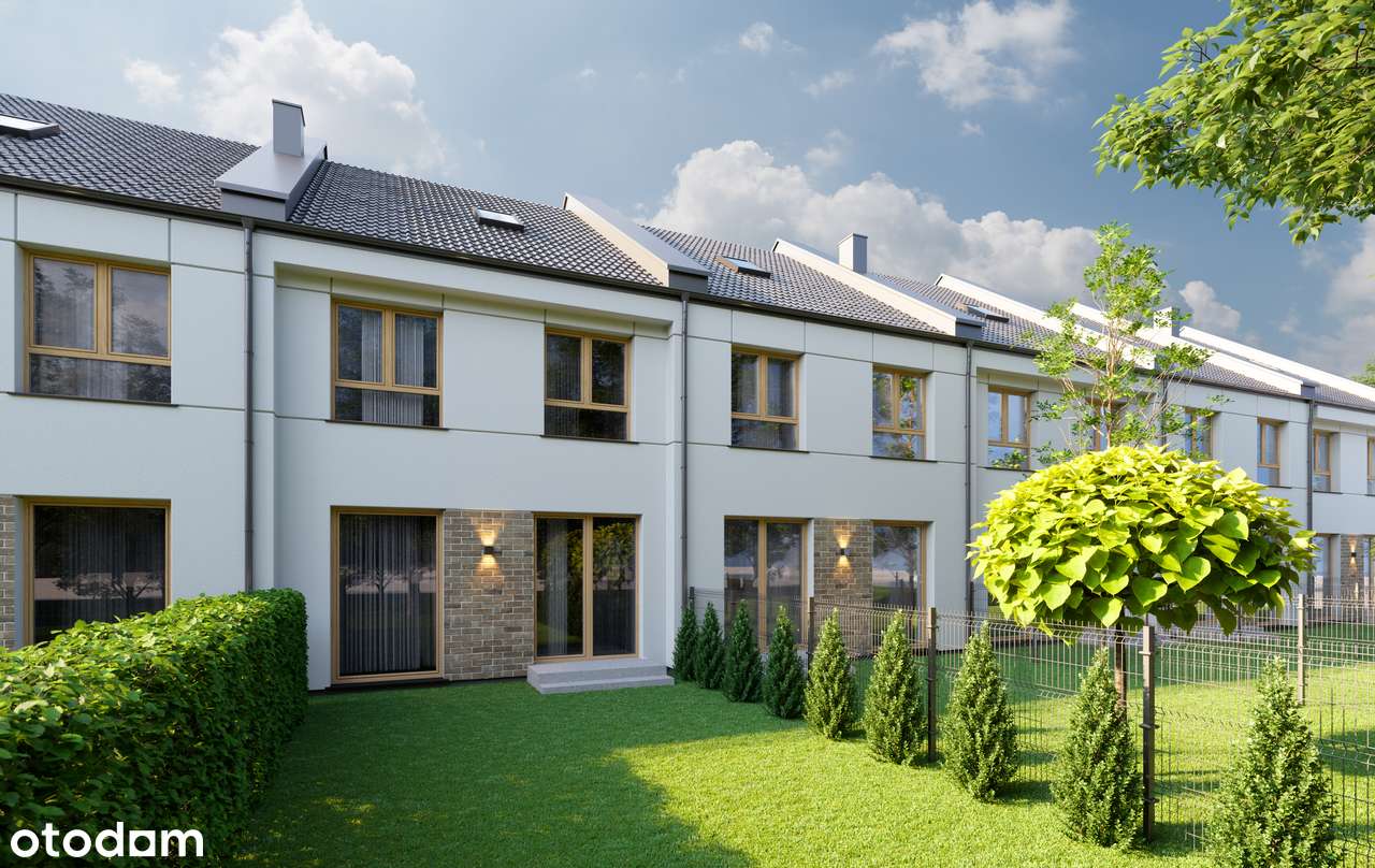 Dom w zabudowie szeregowej z garażem w centrm Zielonki, 126,3 m2 - Pełny obrazek: 2/14