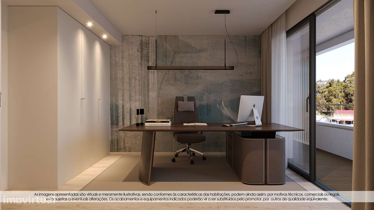 T2 Novo c/ Suite, Varanda e Garagem – Terraços de S. Gens, Custóias - Grande imagem: 4/27