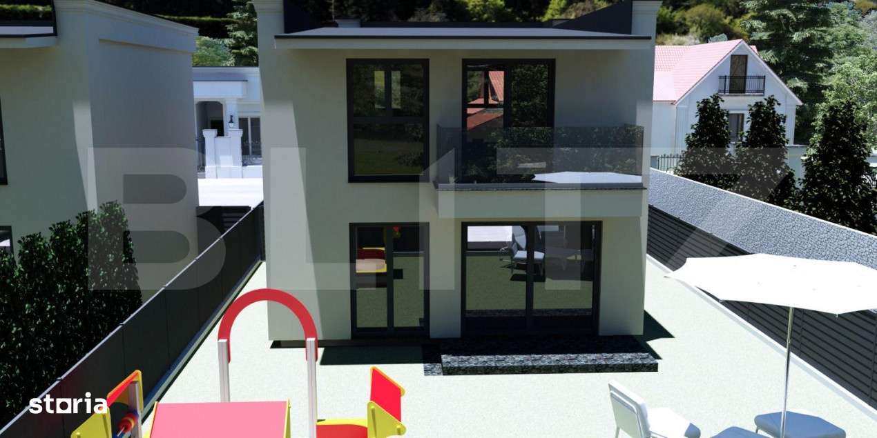 Casa individuala, 90 mp utili, 200 mp teren, Lisaura - Imagine principală: 4/8