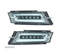 GRELHAS LUZ DIURNA LED PARA BMW E90 E91 05-08 FRISO CROMADO - 1