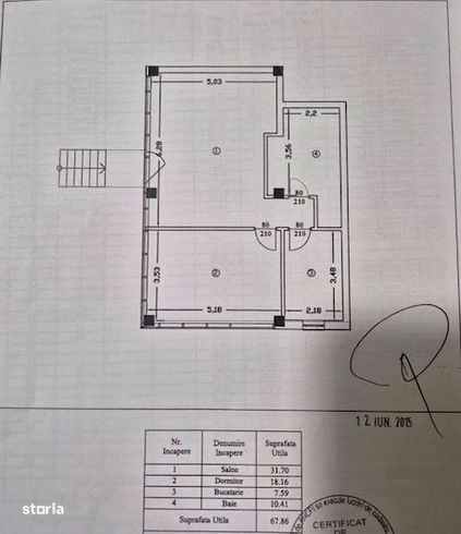 Spatiu birouri, 68 mp, amenajat complet, modern, Cartier Visoianu-7