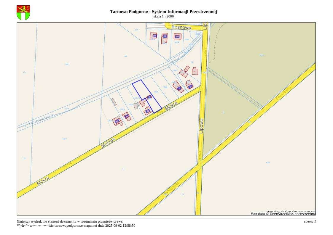 Działka 1 062 mkw.  Swadzim - Pełny obrazek: 3/6