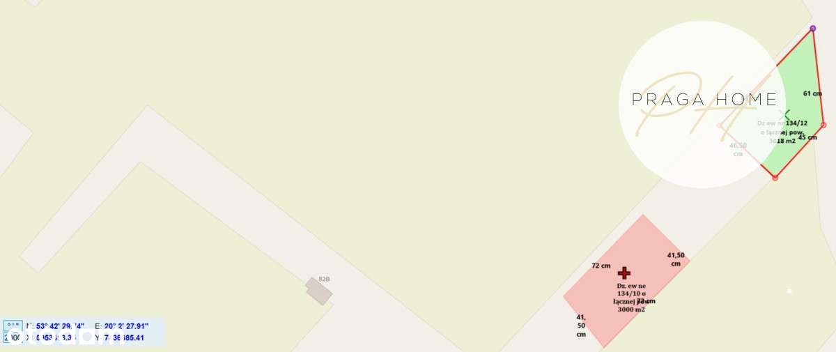 Działka Mazury Zwierzewo Ostróda - Pełny obrazek: 4/5