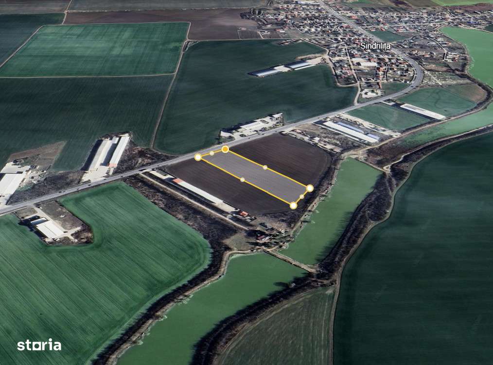 De vanzare | Teren 15.000 mp | Deschidere 58mp | Afumati | Sindrilita - Imagine principală: 2/2