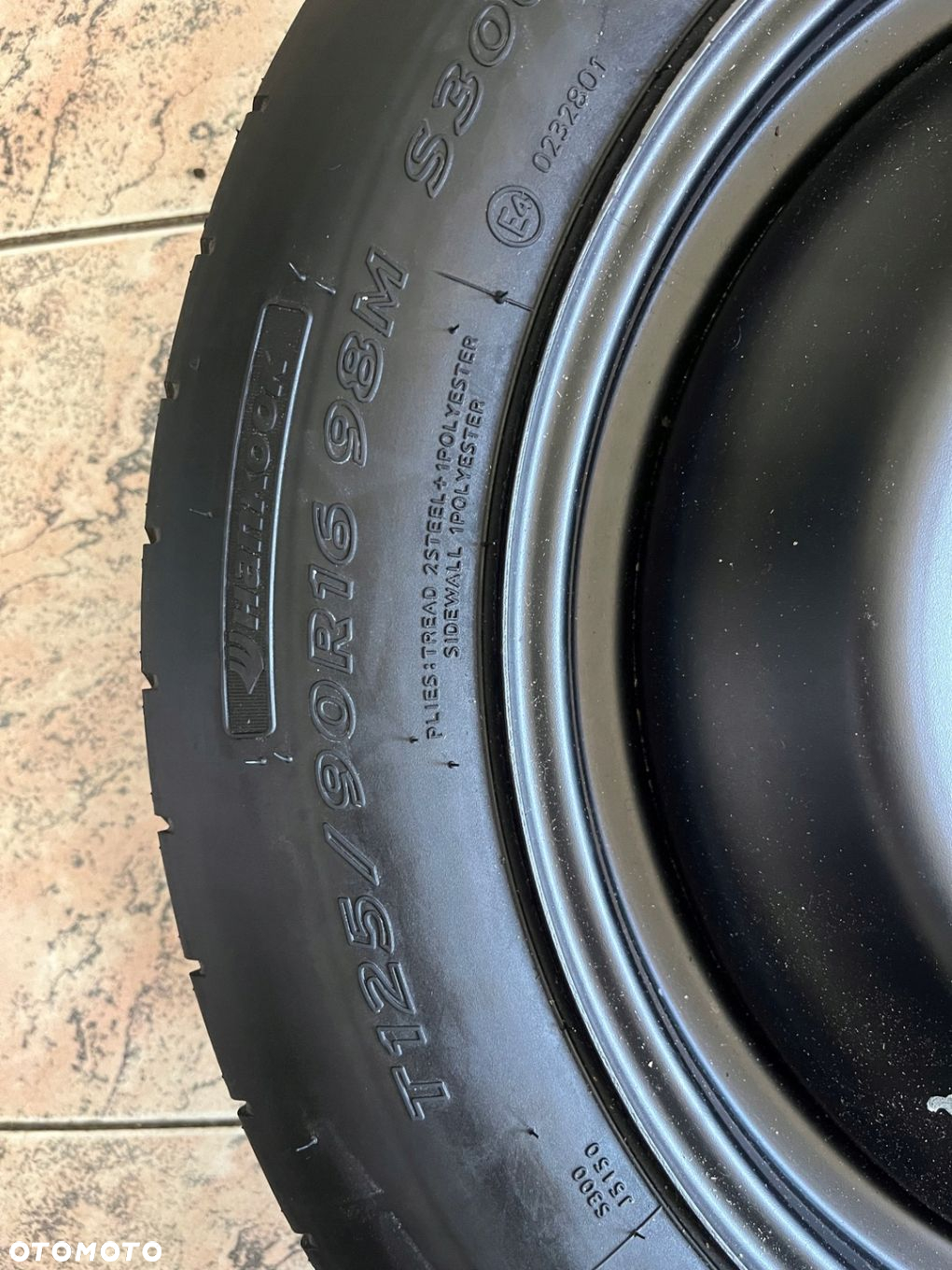 Dojazdówka Koło dojazdowe Ford T125/90 R16 - 4