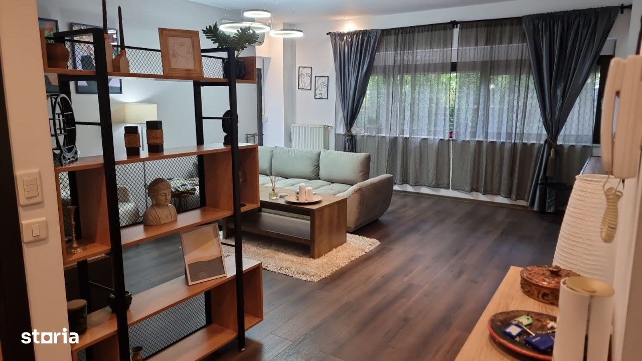 Apartament 3 camere cu gradina, prima inchiriere, Baneasa Natura