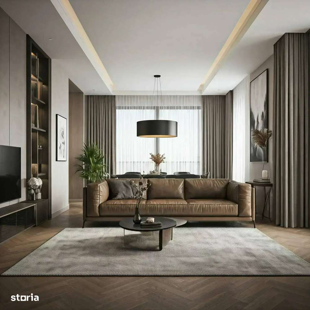 Apartament Lux 2 Camere I Vedere Deosebita Lac I Metrou Straulesti - Imagine principală: 5/6