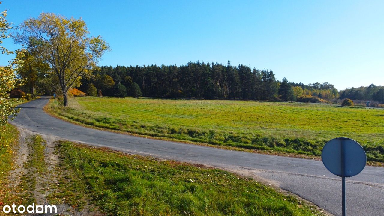 Działka Raszówka - inwestycja - gaz, kanalizacja