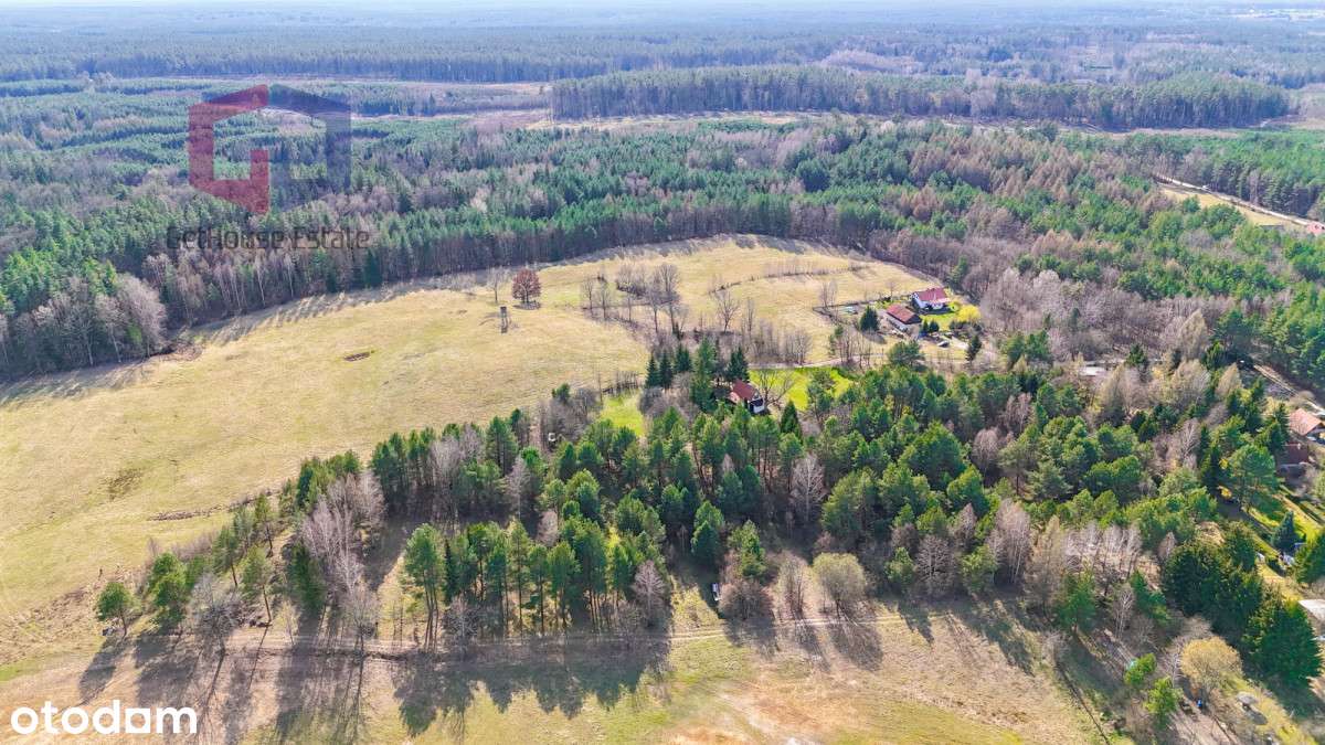 Działka 15 min od Olsztyna – cisza, lasy, media! - Pełny obrazek: 3/11
