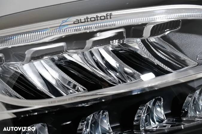 Faruri Full LED compatibil cu Mercedes C-Class W205 S205 (2019-up) - 6