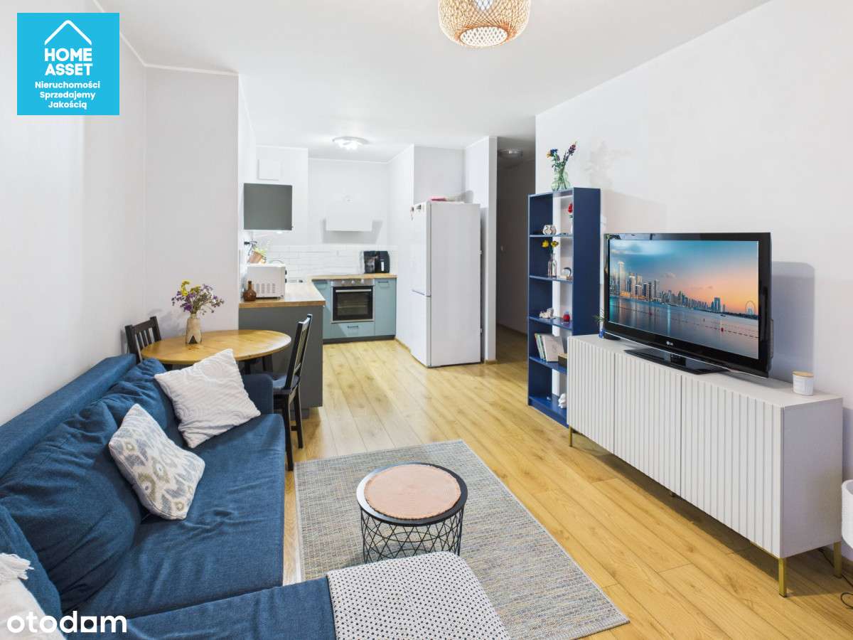 Nowoczesne mieszkanie 2 pokoje, pełne wyposażenie-12