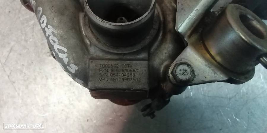 TURBO PEUGEOT / CITROEN / FORD / MAZDA  1.6HDI 1.6TDCI 90CV 9657530580 - 5