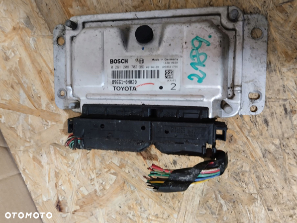 STEROWNIK SILNIKA KOMPUTER AYGO C1 107 1.0 12V 0261208702 89661-0H020 - 2