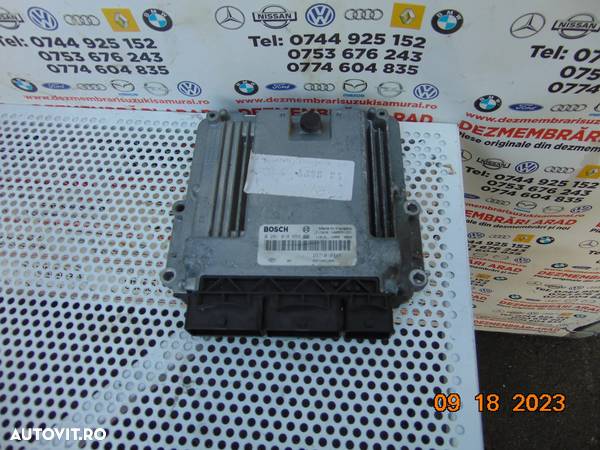 Calculator motor renault scenic 1.6dci scenic 3 grand scenic ecu 1.6 diesel 237101074r - 1