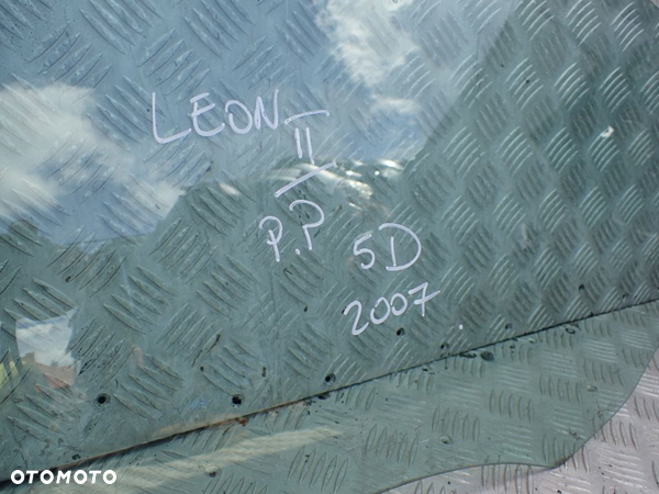 SZYBA PRAWY PRZOD SEAT LEON II 2007 RADOM - 2