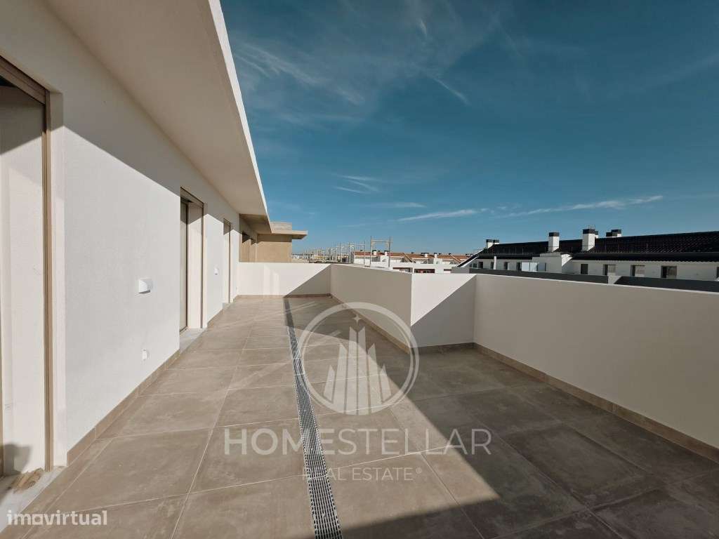 Apartamento Duplex T3+1 com Terraços - Sol Nascente no Montijo-41