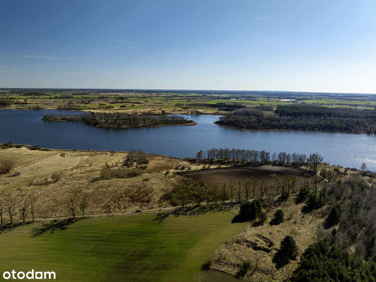 LIPIANY OSETNA DZIAŁKA Z BEZPOŚREDNIM DOSTĘPEM DO JEZIORA-4