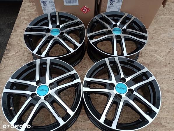 FELGI ALUMINIOWE NOWE DEZENT 4X100 R15 6J ET45 DACIA HYUNDAI KIA MINI OPEL RENAULT SUZUKI TOYOTA - 1