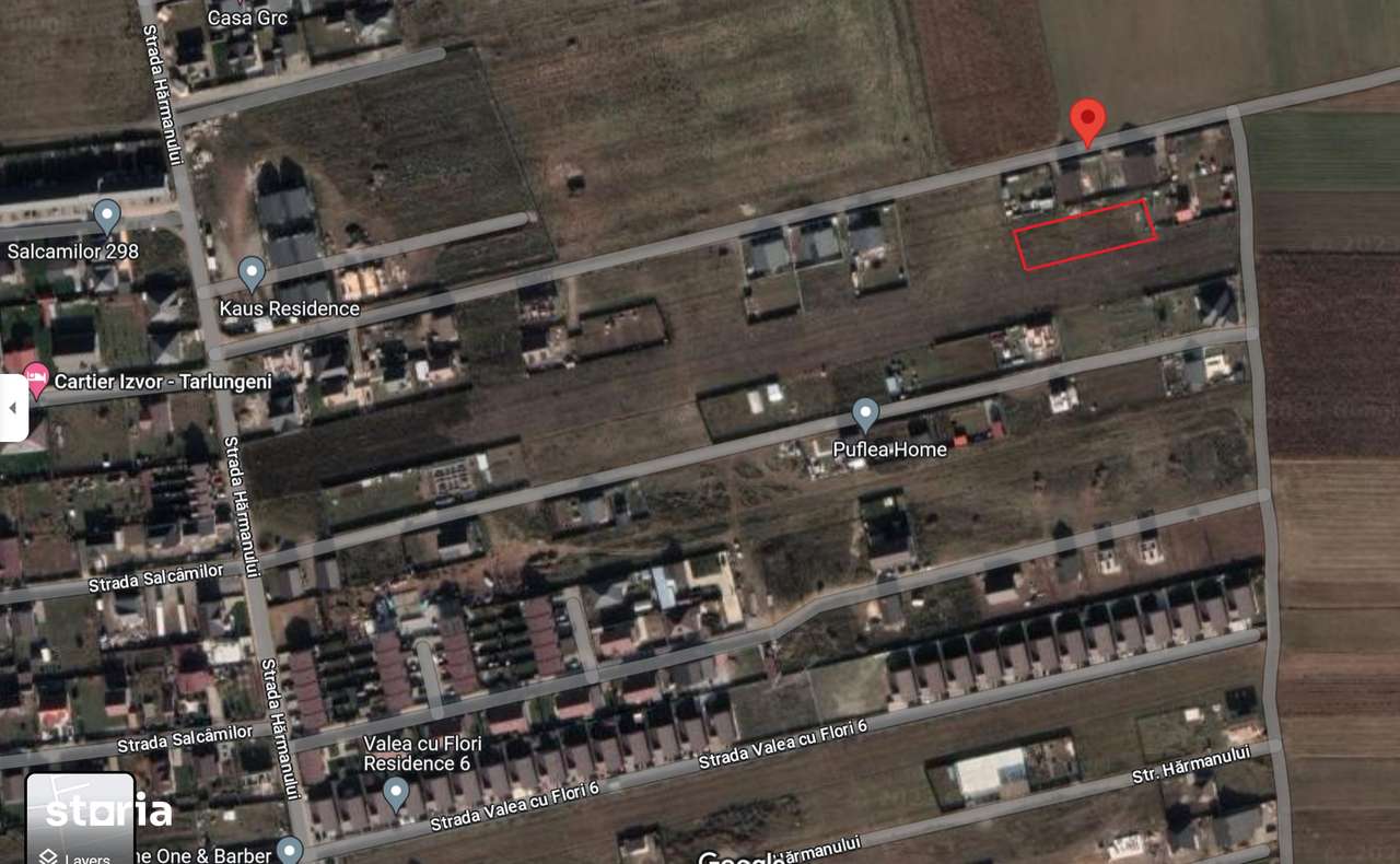 Teren de casa intravilan, zona Tarlungeni - Izvor! - Imagine principală: 2/13