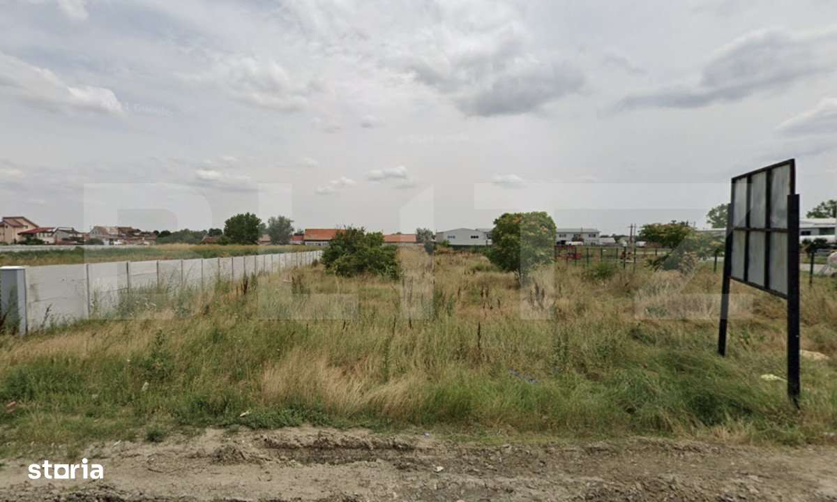 Teren 3772 mp, deschidere 25m, acces E79, zona Iesire Craiova/Braniste - Imagine principală: 2/2