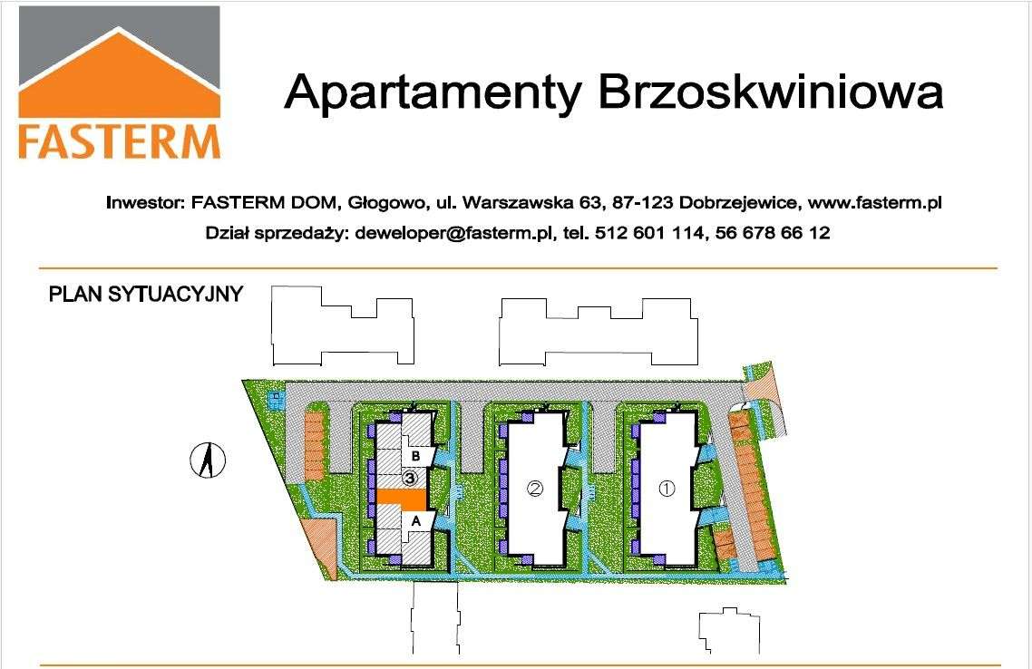 Apartamenty Brzoskwiniowa Etap 3 - mieszkanie A12 - Pełny obrazek: 3/18