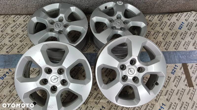 FELGI OPEL ASTRA H ZAFIRA B VECTRA C  SAAB   5X110 6,5JX16  ET37 - 1