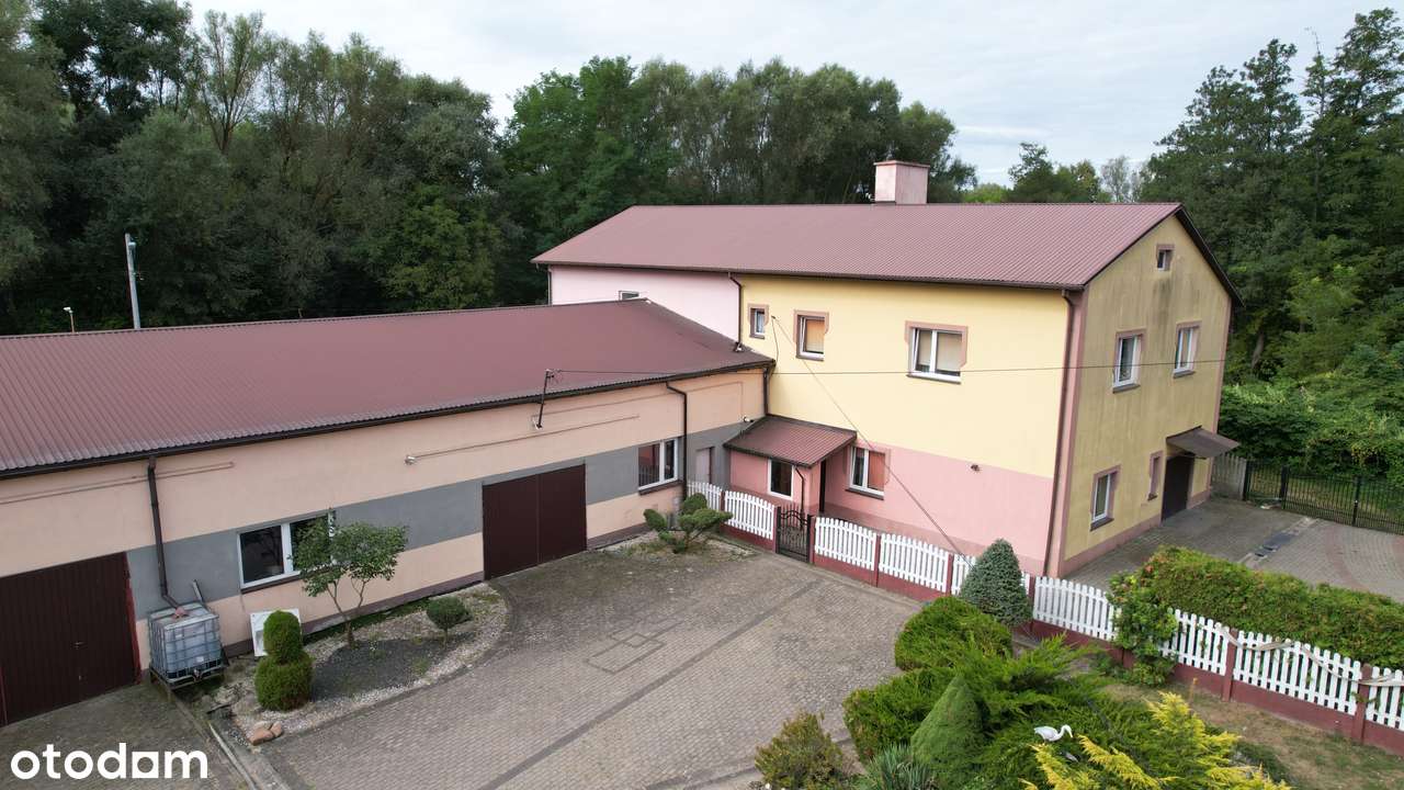 OBIEKT HANDLOWO-USŁUGOWY O POW.969M2+BUD. GOSP\DZIAŁKA 8266M2\ĆMIELÓW-5