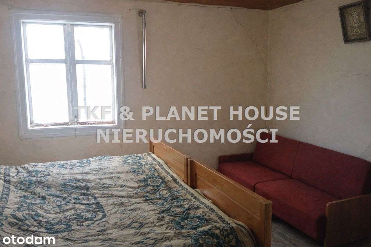 Działka 4300 m2 z domem z bala Pilichowice-3