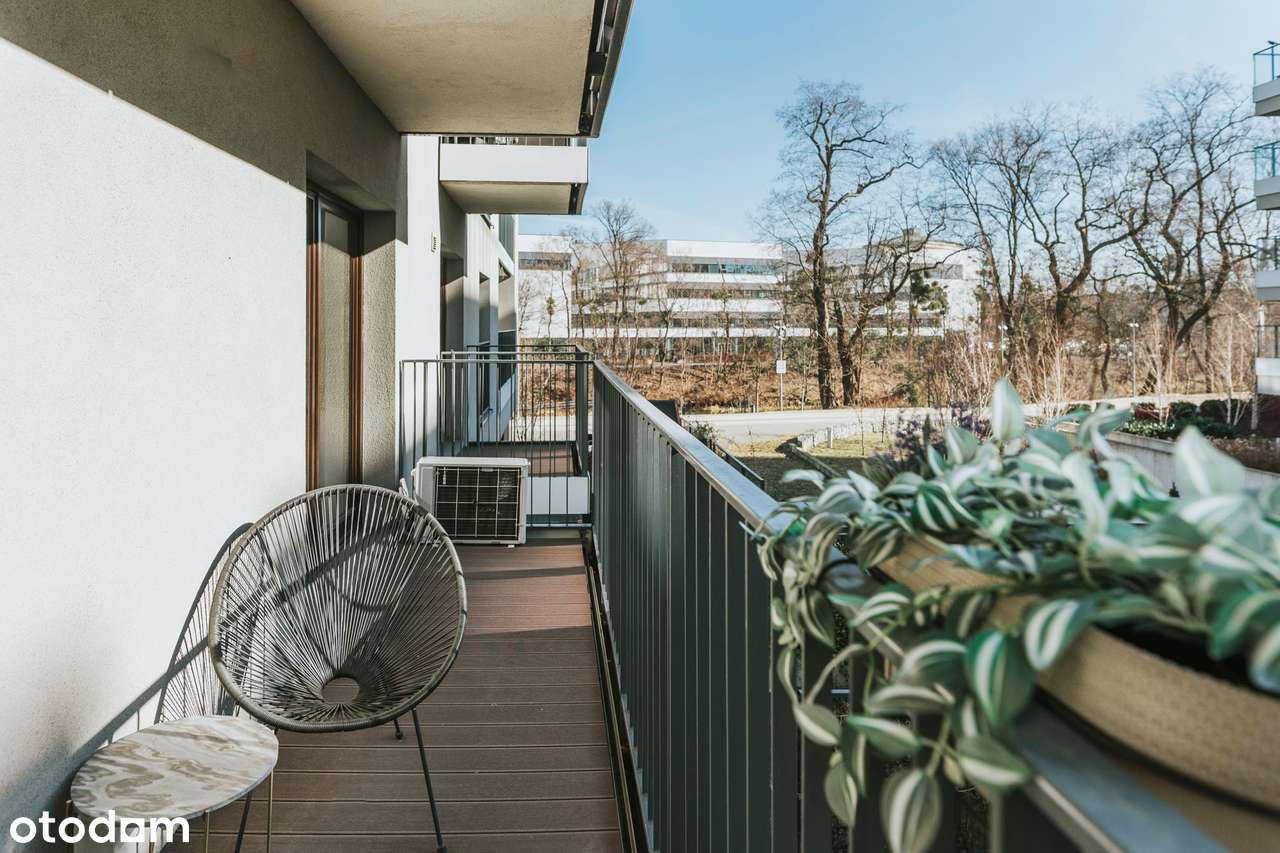 2 sypialnie* Widok na rzekę*Balkon*Klimatyzacja-10