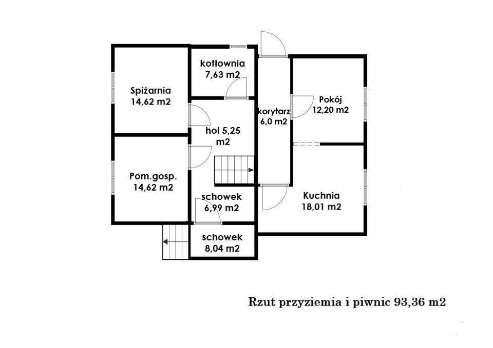 Dom z potencjałem w Trojaczkowicach, działka 30 ar-16