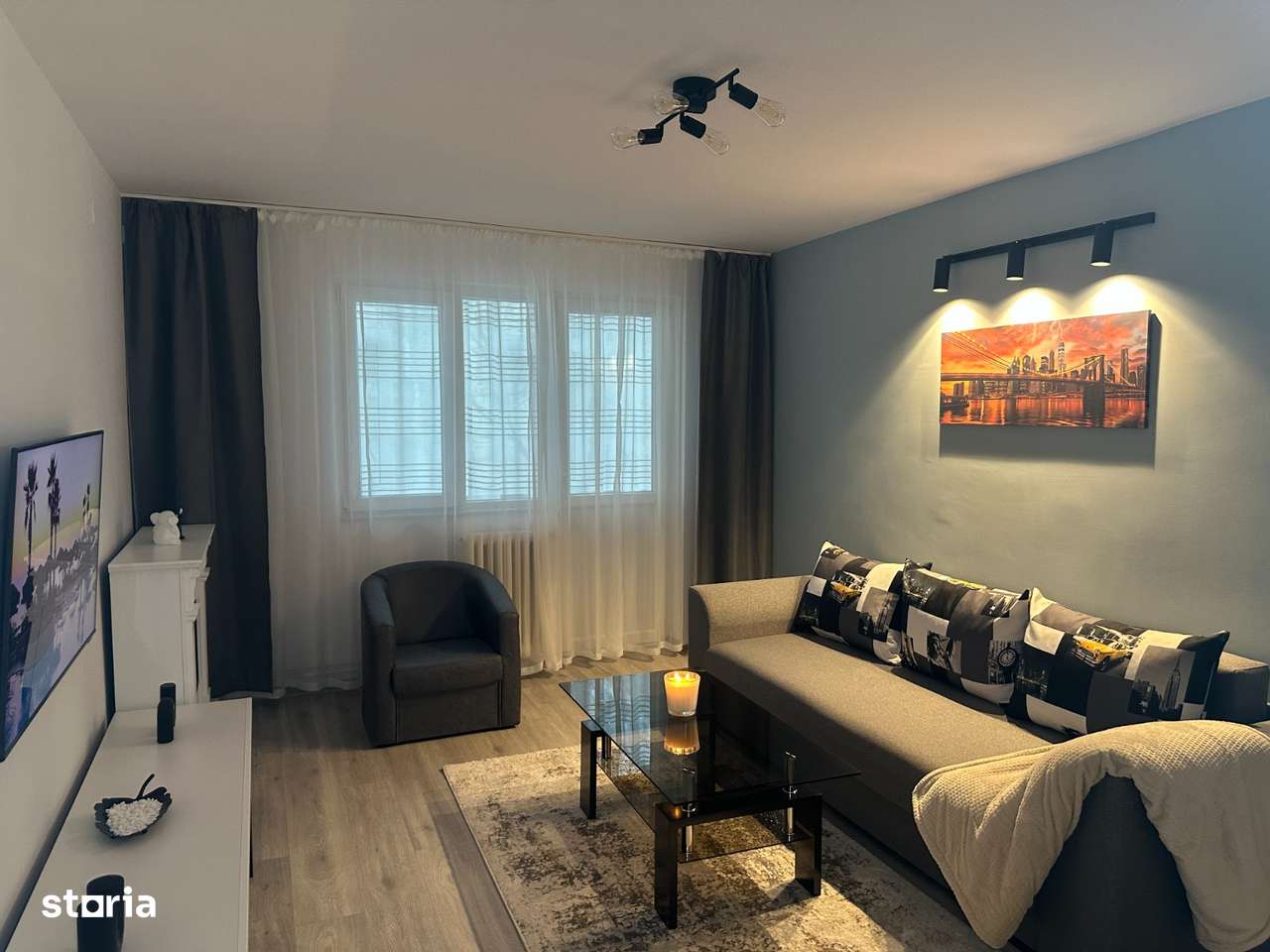 Apartament modern, in Podu Ros/ statie, cu 2 camere, lux. - Imagine principală: 3/15