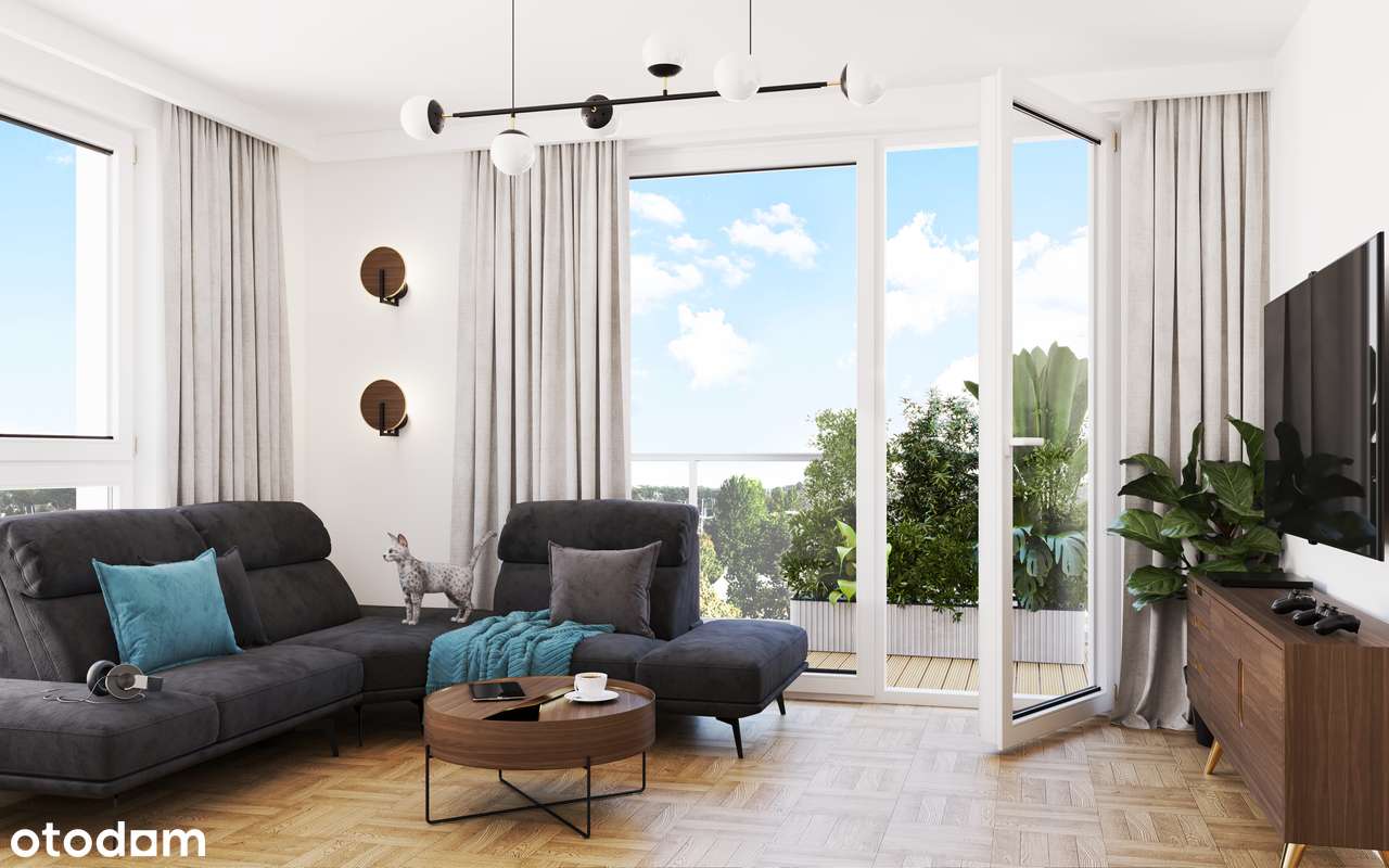 KAWALERKA INWESTYCYJNA 23,98m2 NA GDAŃSKIEJ MORENIE - UL. TRZY LIPY 6 - Pełny obrazek: 4/8