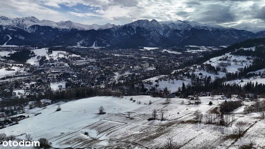 Działka rolna z panoramicznym widokiem na Tatry.-5