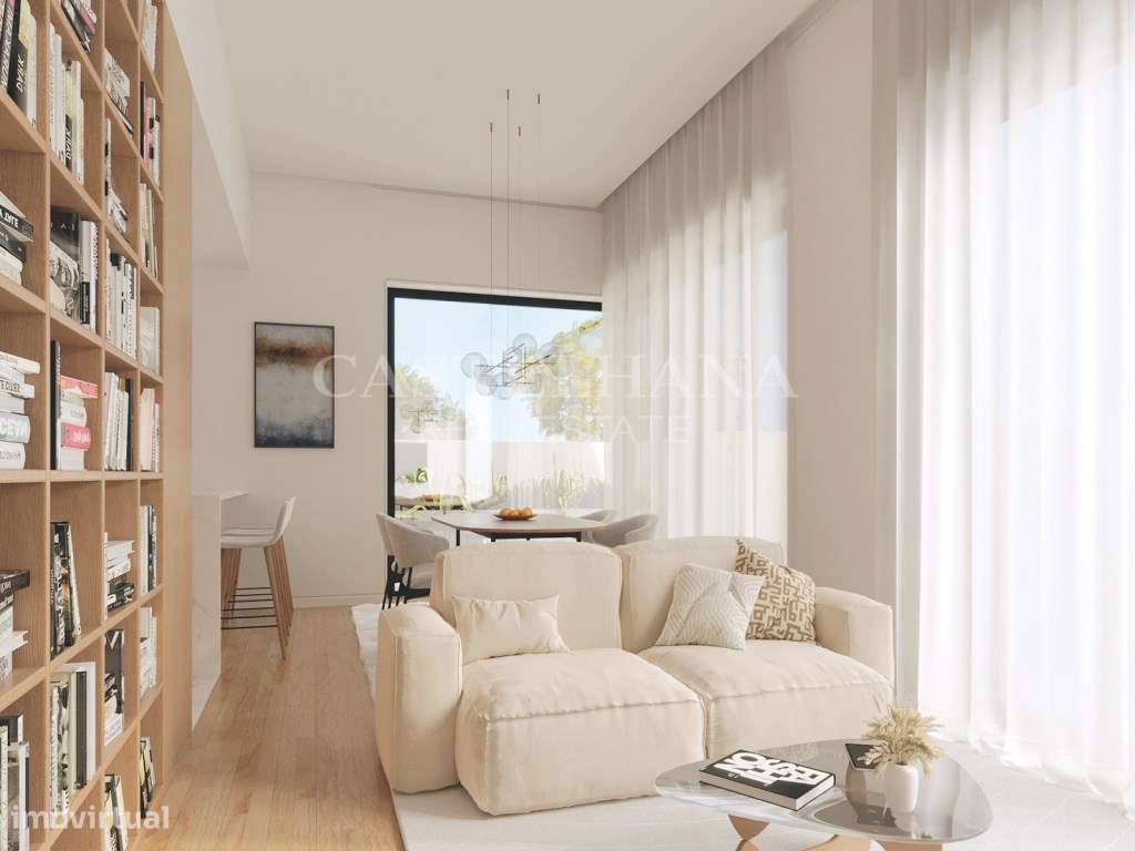 Apartamento T1 duplex com varanda e lugar de garagem, em Santos Pou... - Grande imagem: 5/39