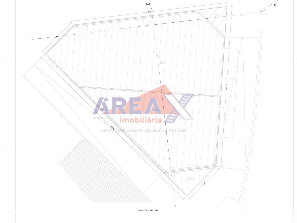 Terreno com projeto para pavilhão - Área de terreno: 1466m2-10
