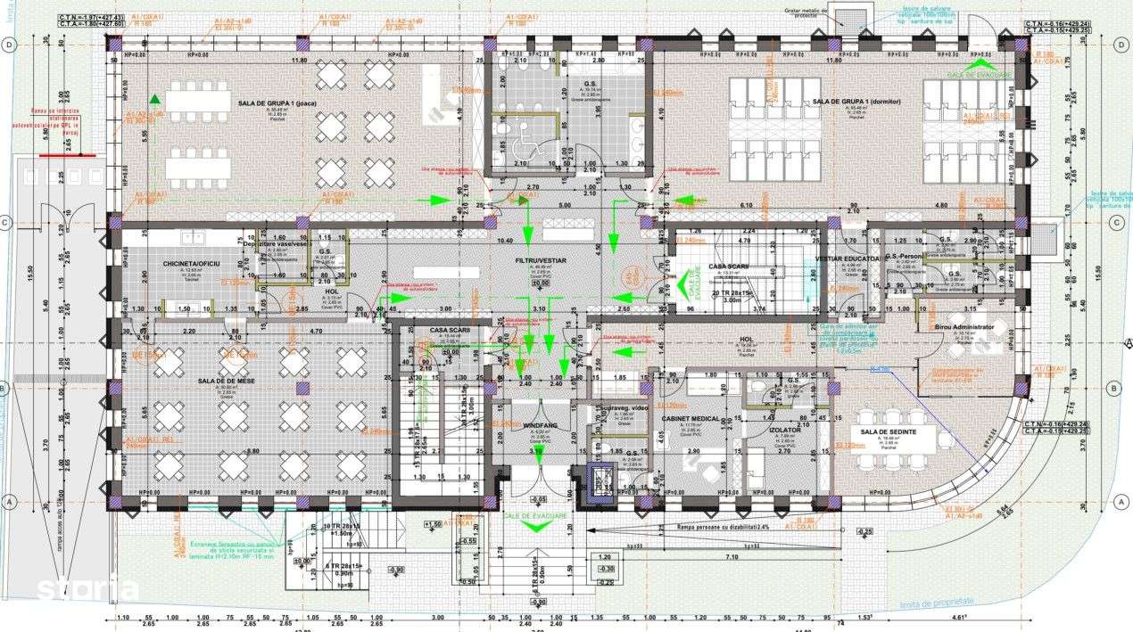 Gradinita/Cresa de vanzare, suprafata utila de 1578mp, Dambul Rotund - Imagine principală: 5/8
