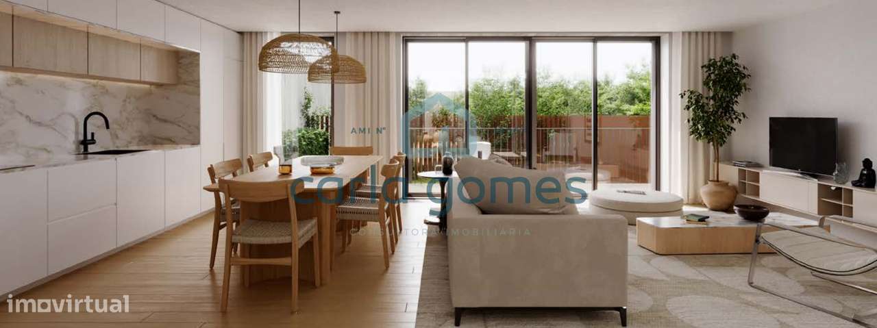 Apartamento T3 NOVO C/ Terraço e Garagem no Carvalhido | Porto-0