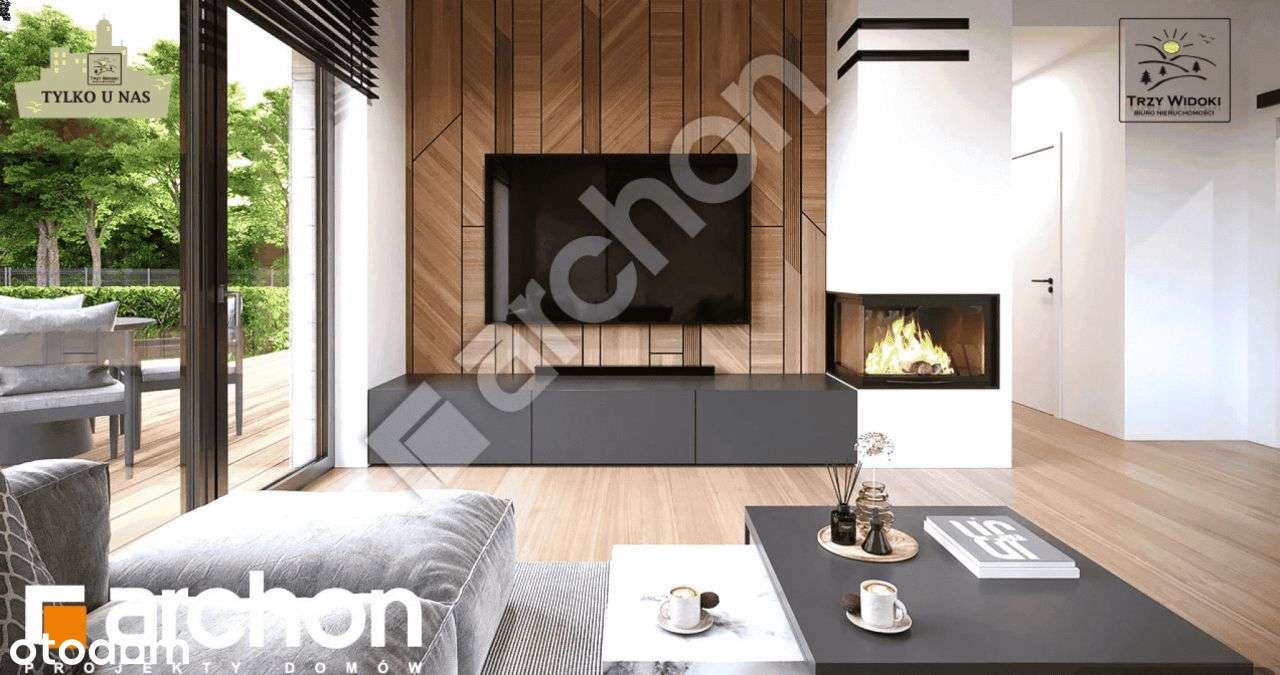 Nowoczesny**Parterowy**Duże okna**Energooszczędny-11